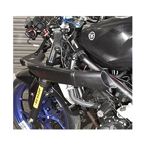 フレッシュエアダクト FRP黒 レースカウル YZF-R25 15 - バイク