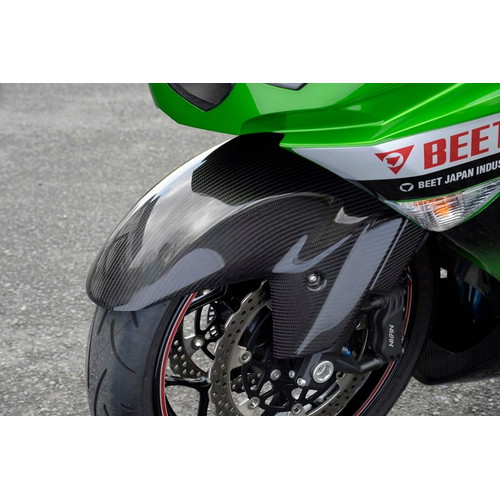 FRP フロント フェンダー フロントフェンダー FG付 FRP/黒 ZX-14R 12-14 - バイク