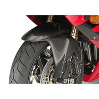 フロントフェンダー 平織カーボン CBR600RR 05-06 - バイク