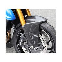フロントフェンダー FRP/白ゲル GSX-S1000 16 - バイク