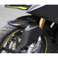 フロントフェンダー 綾織カーボン CBR250RR 17 MC51 - バイク
