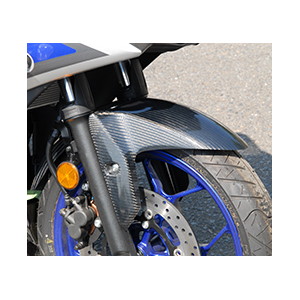 フロントフェンダー 綾織カーボン YZF-R25 15- - バイク