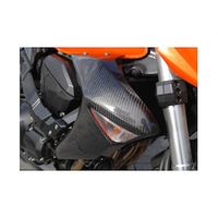 ラジエターシュラウド 綾織カーボン Z900RS 18 - バイク