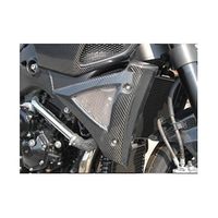 ラジエターシュラウド 綾織カーボン Z900RS 18 - バイク