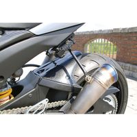 リアフェンダー 平織/カーボン GSXR1000 07-08 - バイク