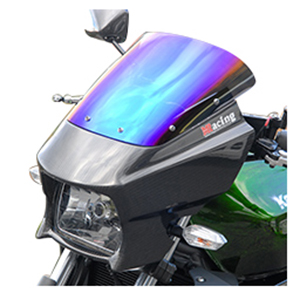 ワイドアッパーカウル/FRP黒 ZRX1200DAEG 09- - バイク