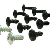 タッピングネジ トラス頭 シルバー 5×20 10個入 - バイク