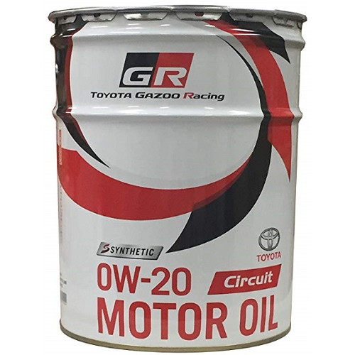 純正部品】トヨタ純正GRモーターオイル Circuit 0W-20 20L - 自動車
