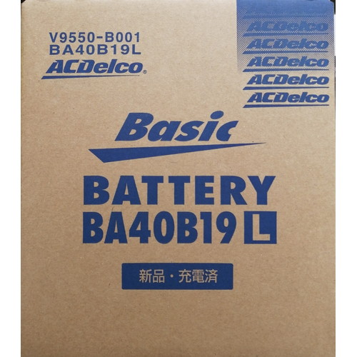 ACデルコ ベーシックバッテリー 40B19L - 自動車