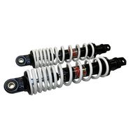 DTG PLUS ガスショック リアサスペンション BK/WH (PCX) - バイク