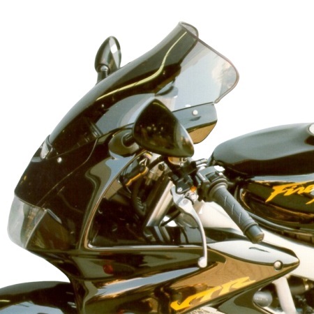 VTR1000F SC36専用 MRA レーシングスクリーン ブラック 受注生産】スクリーン ツーリング スモーク VTR1000F - バイク