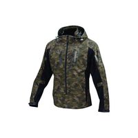 JK-1593 プロテクトクールドライパーカ ディープオリーブ S - バイク