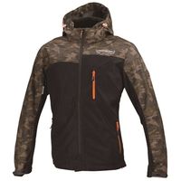 JK-114 プロテクトメッシュパーカ テン スモーク/ブラック WL - バイク