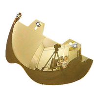 018353 汎用フリップアップシールド スモーク - バイク