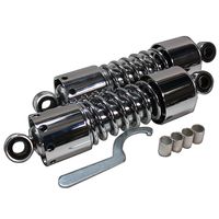 ローダウンリアショック 280mm クロームメッキ SR400/500 - バイク