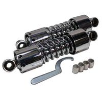 ローダウンリアショック 280mm クロームメッキ SR400/500 - バイク