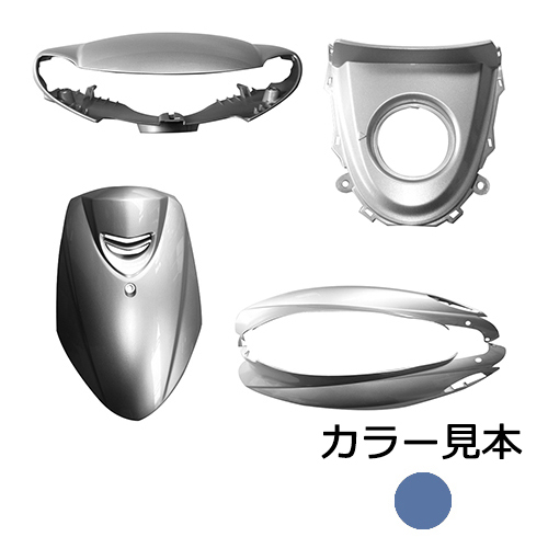68枚セット 外装5点セット 4st JOG/ジョグ 3P3(SA36J/SA39J) マットダークブルー