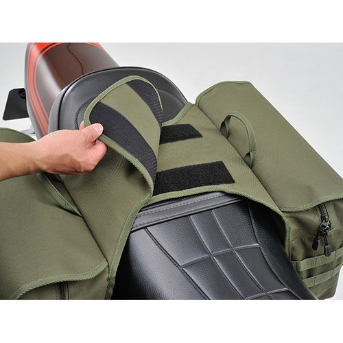 振り分けサドルバッグ DHS-11 - バイク