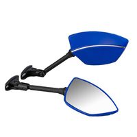 ミラー TECH11 オーバルエッジ ショートアーム ブラック/カーボン 片側