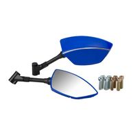 ミラー TECH11 オーバルエッジ ショートアーム ブラック/カーボン 片側