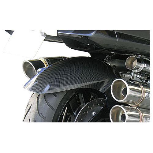 受注生産】マジェスティ250(4D9)用 カーボンリアフェンダー - バイク