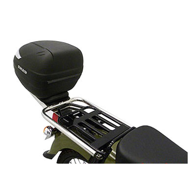 受注生産】スーパーカブ50(2BH-AA09)用 SHAD製リアボックス付タブル