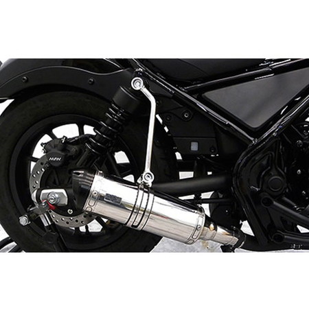 受注生産】レブル250(2BK-MC49)用 マフラーステー ビレット/バレット