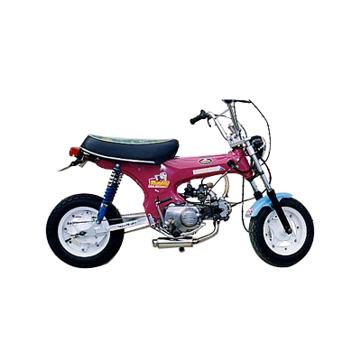 受注生産】ダックス50用 ロッドダウンショートマフラー - バイク
