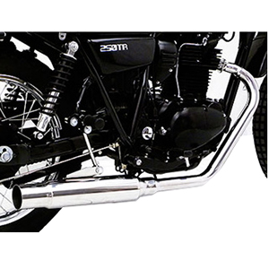 受注生産】250TR(キャブ車)用 グランドシャープマフラー - バイク