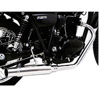 受注生産】250TR(キャブ車)用 グランドシャープマフラー - バイク