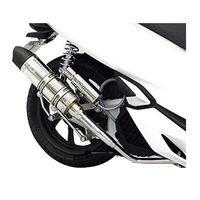 受注生産】PCX150(2BK-KF30)用 アトミックツインマフラー スポーツ