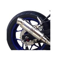 ツインチタンメガホン スリップオン YZF-R25/MT-25 - バイク