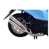 ホンダ タクト用マフラー 耐熱ブラック マフラーのみの販売 在庫〇 新品 ホンダ タクト/ベーシック用 50φマフラー ドルフ 【DORF BK