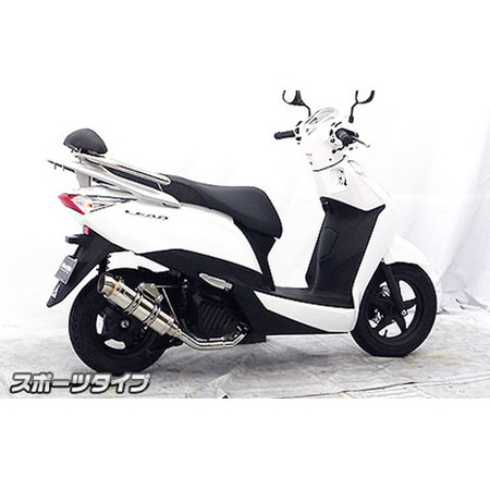 受注生産】リード125(JF45)用 ロイヤルマフラー スポーツタイプ