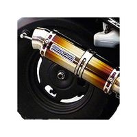 受注生産】ズーマー用 ショットマフラー スポーツタイプ オプションD