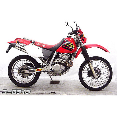 受注生産】XR250(MD30)用 スリップオンマフラー ユーロタイプ