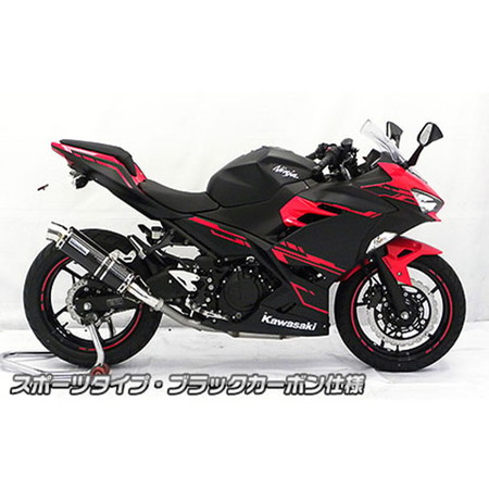 受注生産】Ninja250(2BK-EX250P)用 スリップオンマフラー スポーツ