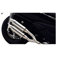 受注生産】フォルツァ Si(MF12)用 プレミアムマフラー シルバー