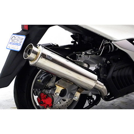 受注生産】マジェスティS(SMAX)用 ビッグバズーカーマフラー
