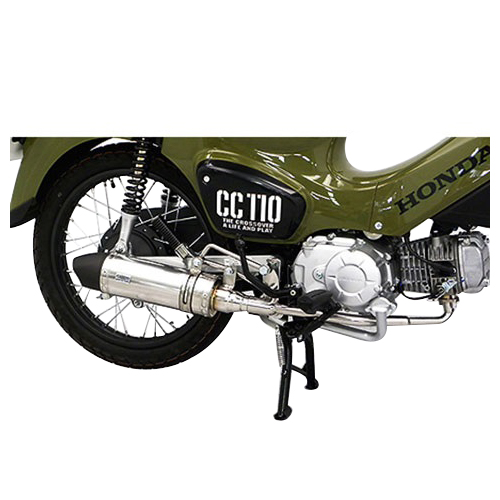 受注生産】クロスカブ110(2BJ-JA45)用 ロイヤルマフラー ユーロタイプ