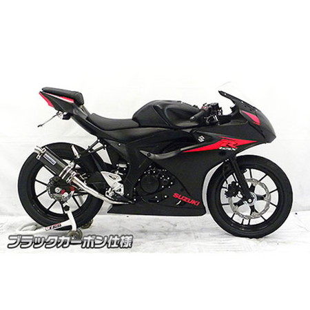 受注生産】GSX-S125(2BJ-DL32B)用 レーシングマフラー ストリート