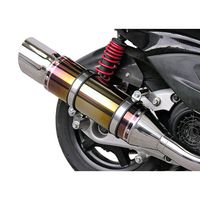 受注生産】マジェスティS(SMAX)用 エクシードチタンマフラー