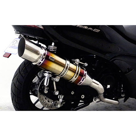受注生産】フォルツァ Si(MF12)用 エクシードチタンマフラー