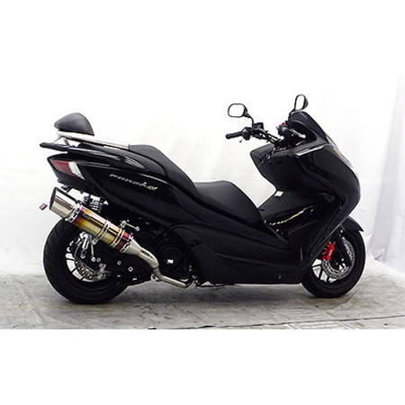 受注生産】フォルツァ Si(MF12)用 エクシードチタンマフラー