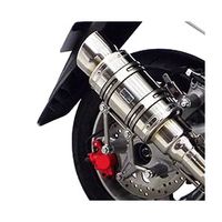 マジェスティS 155 社外マフラー アトミックショートマフラーポッパータイプ 受注生産】マジェスティS(SMAX)用 アトミックショートマフラー