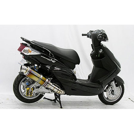 受注生産】シグナスX(3型/SE465-1MS)用 プレミアムマフラー チタン仕様