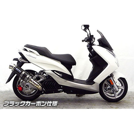 SMAX マフラー マジェスティs 送料込み！ 受注生産】マジェスティS(SMAX)用 プレミアムマフラー ブラック