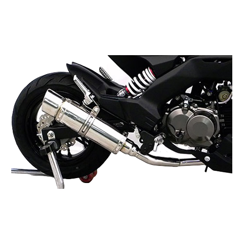 ウィルズウィン　ロイヤルマフラーホッパータイプ 受注生産】Z125 PRO用 ロイヤルマフラー ポッパータイプ(フル