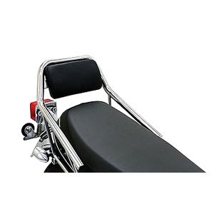 受注生産】SR400/500用バックレスト付き タンデムバー - バイク