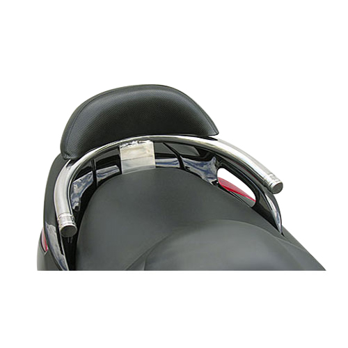 ★マジェスティ250【ETC・バックレスト・セキュリティー】ブラック ★ 浅倉商事：4D9 マジェスティ250用 バックレスト付きタンデムバー